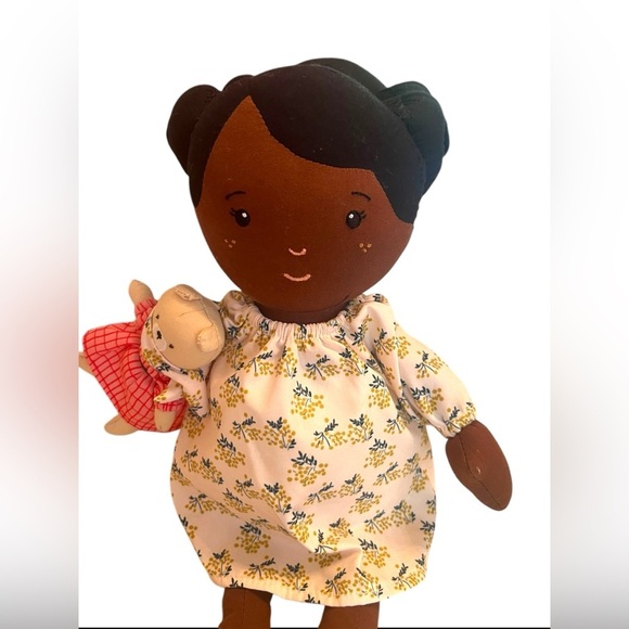 2019 MANHATTAN TOY PLUSH ETHNIC BROWN SKIN HARPER PLAYDATE FRIENDS, 15 … - Picture 4 of 8
